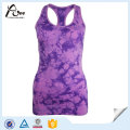 Lady Custom Design Dry-Fit Sublimation Gym Y-Back Tank Tops